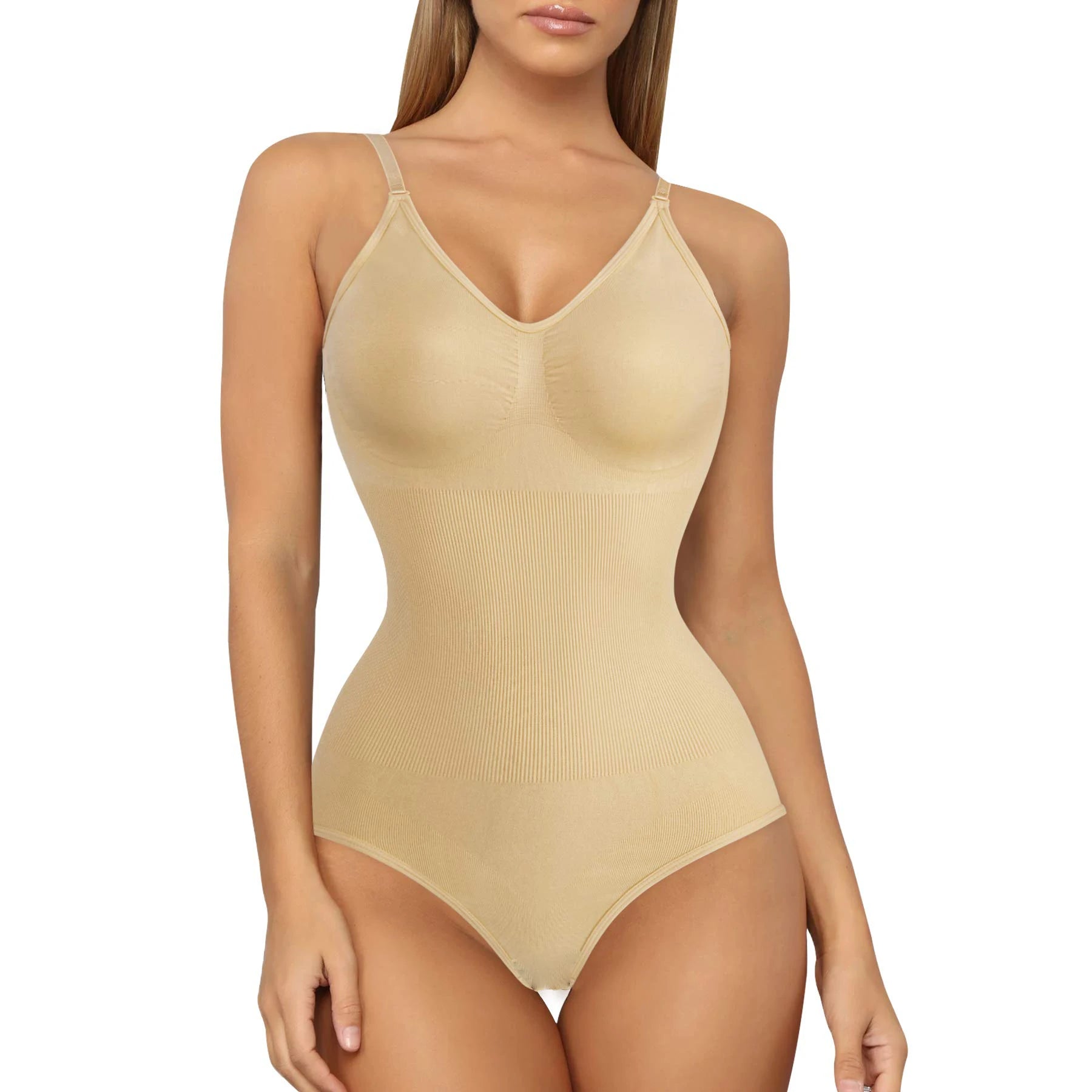 LilCare™ - V Neck Spaghetti Strap Bodysuits